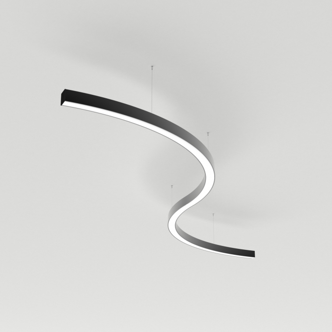 Светильник SP-LINE-HANG ARC-S3535-D1500-124W Day4000 (BLACK, 230V), Arlight, 034057(1)