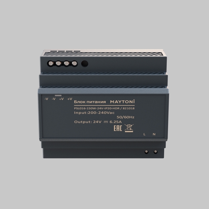 Источник напряжения PSL016 24В 150Вт IP 20 821018, 821018, изображение 2 Источник напряжения PSL016 24В 150Вт IP 20 821018, 821018, изображение 2