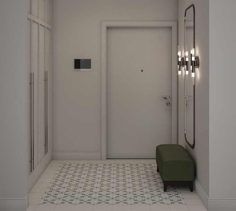 Керамогранит Smile Tile Siena Celeste 19.8x19.8 Керамогранит Smile Tile Siena Celeste 19.8x19.8