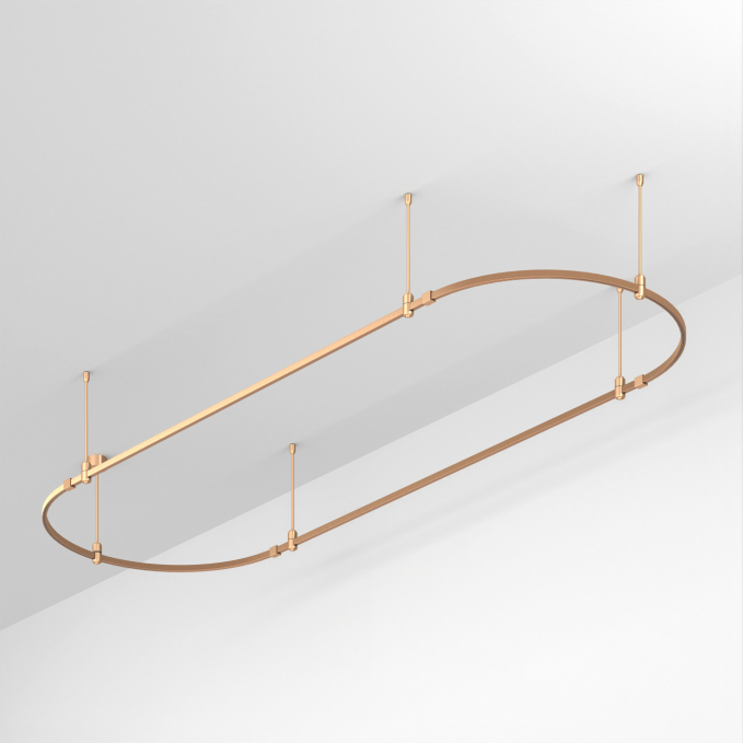 Основание ART-APRIORI-OVAL-ROD-400-3000x1000 (GD), Arlight, 048503, изображение 1 Основание ART-APRIORI-OVAL-ROD-400-3000x1000 (GD), Arlight, 048503, изображение 1