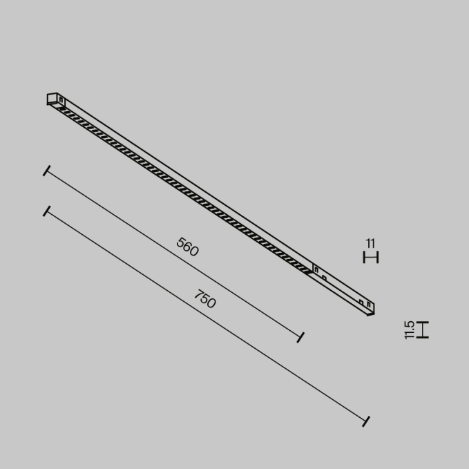 Трековый светильник Точки / Points Exility X 4000K 12Вт 40°, TR241-2-12W4K-B, изображение 8 Трековый светильник Точки / Points Exility X 4000K 12Вт 40°, TR241-2-12W4K-B, изображение 8
