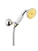 Душевой гарнитур Webert Shower Set AC0704017 хром с золотом глянцевый Душевой гарнитур Webert Shower Set AC0704017 хром с золотом глянцевый