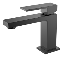 Смеситель для раковины Boheme Qubic 471-SGM глянцевый графит Смеситель для раковины Boheme Qubic 471-SGM глянцевый графит