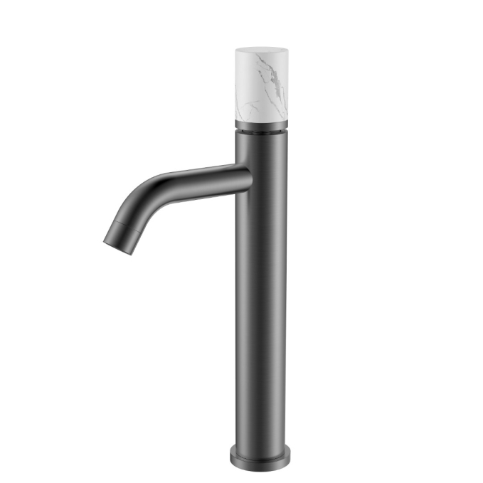 Смеситель для раковины Boheme Stick 122-SGM-MR-W глянцевый графит Смеситель для раковины Boheme Stick 122-SGM-MR-W глянцевый графит