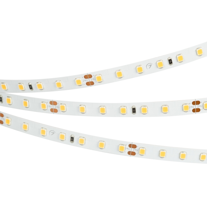 Светодиодная лента RT 2-5000 24V Warm3000 1.6x (2835, 490 LED, CRI98), Arlight, 021453(1), изображение 2 Светодиодная лента RT 2-5000 24V Warm3000 1.6x (2835, 490 LED, CRI98), Arlight, 021453(1), изображение 2
