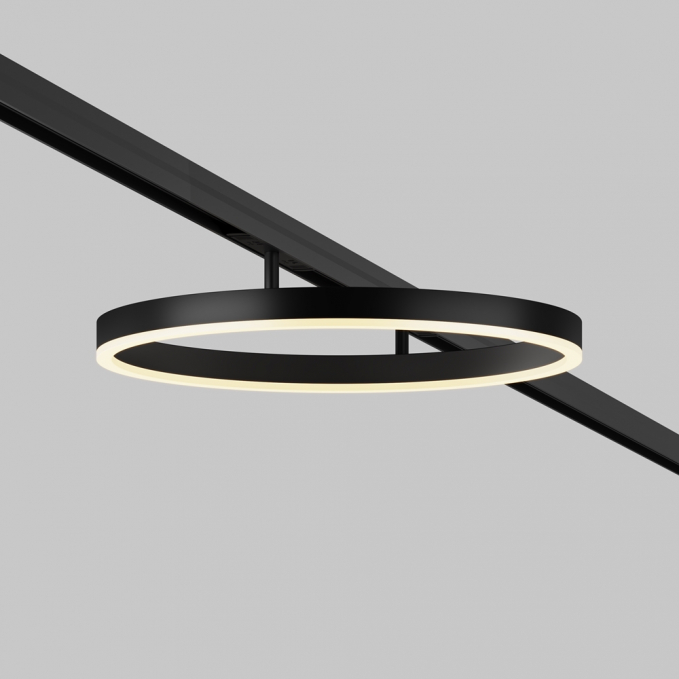 Трековый светильник Рим / Rim Exility 3000K 24Вт 120°, TR227-2-24W3K-B, изображение 1 Трековый светильник Рим / Rim Exility 3000K 24Вт 120°, TR227-2-24W3K-B, изображение 1