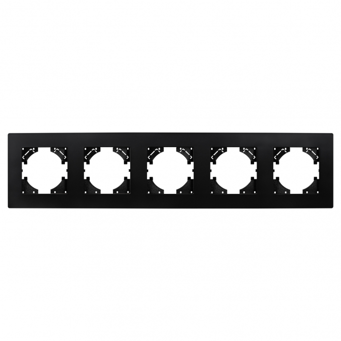 Рамка пластиковая FRM-PERIO-PL-5-BK, Arlight, 049763, изображение 4 Рамка пластиковая FRM-PERIO-PL-5-BK, Arlight, 049763, изображение 4