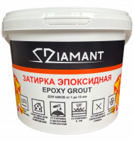 Затирка эпоксидная Diamant Color 064 Мокрый асфальт, 2.5 кг Затирка эпоксидная Diamant Color 064 Мокрый асфальт, 2.5 кг