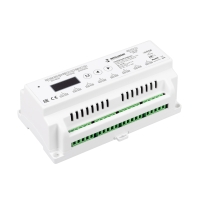 INTELLIGENT ARLIGHT Релейный модуль SMART-SWITCH-708-82-D2-DIN (230V, 8x10A, DALI, DMX512), Arlight, 046489 INTELLIGENT ARLIGHT Релейный модуль SMART-SWITCH-708-82-D2-DIN (230V, 8x10A, DALI, DMX512), Arlight, 046489