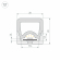 Силиконовый профиль WPH-FLEX-2020-TOP-S13-20m WHITE, Arlight, 062837, изображение 2 Силиконовый профиль WPH-FLEX-2020-TOP-S13-20m WHITE, Arlight, 062837, изображение 2
