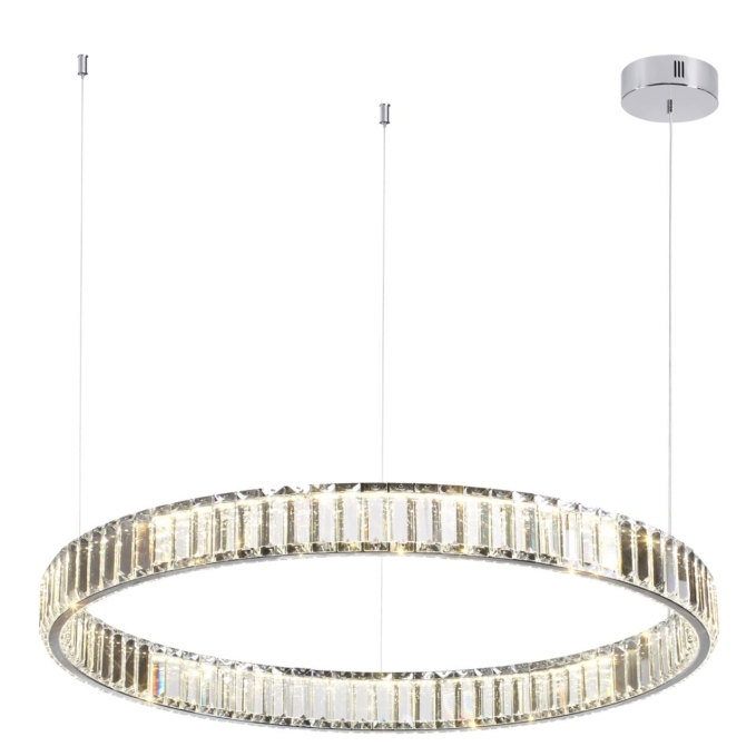 Люстра LED 45W 4000K 5350Лм VEKIA L-VISION ODL24 591 ODEON LIGHT 4930/45L, фото на белом фоне Люстра LED 45W 4000K 5350Лм VEKIA L-VISION ODL24 591 ODEON LIGHT 4930/45L, фото на белом фоне