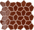 Мозаика Italon Avantgarde Ruby Mosaico Spectrum 29.2х33.2, 600110001122