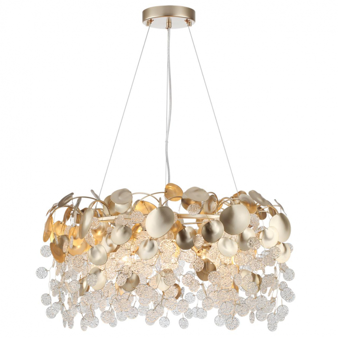 Люстра E14 8*40W 220В IP20 COINS CLASSIC ODL26 633 ODEON LIGHT 5104/8, фото на белом фоне Люстра E14 8*40W 220В IP20 COINS CLASSIC ODL26 633 ODEON LIGHT 5104/8, фото на белом фоне