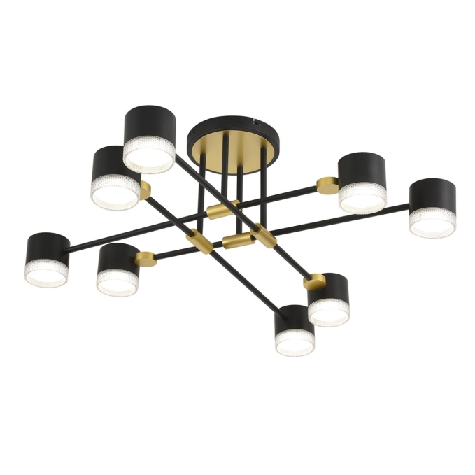Светильник потолочный GX53 LED 8*7W 220V LENIANA COMFI LN26 237 LUMION 8307/8C, дополнительный ракурс Светильник потолочный GX53 LED 8*7W 220V LENIANA COMFI LN26 237 LUMION 8307/8C, дополнительный ракурс