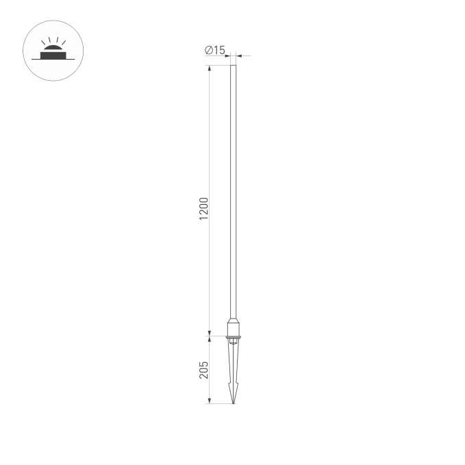 Светильник KT-CHAMPAGNE-L1200-3W Warm3000 (DG, 180 deg, 24V), Arlight, 034168, изображение 5 Светильник KT-CHAMPAGNE-L1200-3W Warm3000 (DG, 180 deg, 24V), Arlight, 034168, изображение 5