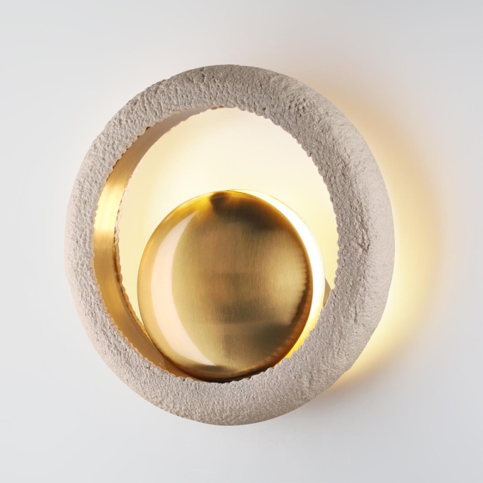 Настенный светильник 1*G9 LED*6W SATURN HIGHTECH ODL_EX25 037 ODEON LIGHT 5443/1W, фото на белом фоне