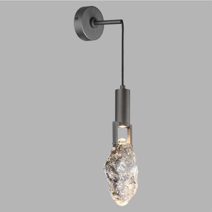 Настенный светильник IP20 LED 5W 200Лм 3000K LIA MIDCENT ODL24 239 ODEON LIGHT 6695/5WL, фото на цветном фоне 1