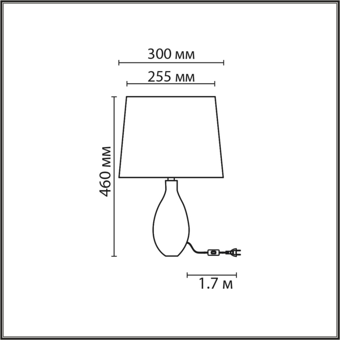 Настольная лампа Е27 1*60W 220V YARA MODERNI LN26 494 LUMION 8138/1T, схема товара Настольная лампа Е27 1*60W 220V YARA MODERNI LN26 494 LUMION 8138/1T, схема товара
