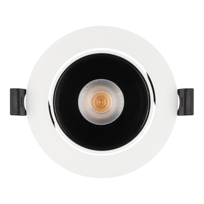 Светильник MS-FORECAST-BUILT-TURN-R102-12W Warm3000 (WH-BK, 32 deg, 230V), Arlight, 035449, изображение 7 Светильник MS-FORECAST-BUILT-TURN-R102-12W Warm3000 (WH-BK, 32 deg, 230V), Arlight, 035449, изображение 7