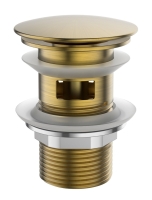 Донный клапан Esko Baroque Gold PopupBRQBr бронза