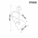 Светильник трековый однофазный трехжильный IP20 GU10 50W 230V VETERUM PORT NT19 289 NOVOTECH 370548, схема товара Светильник трековый однофазный трехжильный IP20 GU10 50W 230V VETERUM PORT NT19 289 NOVOTECH 370548, схема товара