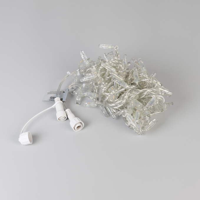 Светодиодная гирлянда ARD-STRING-CLASSIC-10000-CLEAR-100LED-FLASH WHITE (230V, 7W), Arlight, 025782, изображение 3 Светодиодная гирлянда ARD-STRING-CLASSIC-10000-CLEAR-100LED-FLASH WHITE (230V, 7W), Arlight, 025782, изображение 3