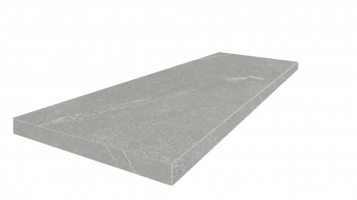 Ступень Coliseumgres Lugano Silver Scalino Angolo Sx 33x90, 620070001859 Ступень Coliseumgres Lugano Silver Scalino Angolo Sx 33x90, 620070001859