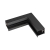 Коннектор угловой MAG-CON-4560-F-L90-INT (BK, внутренний), Arlight, 026919(1)