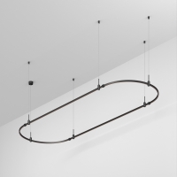 Основание ART-APRIORI-OVAL-HANG-3000x1000 (BK), Arlight, 048506