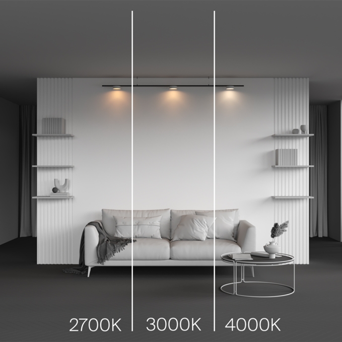 Трековый светильник Зон / Zon Levity 2700К 12Вт 100°, TR189-1-12W2.7K-BW, изображение 5 Трековый светильник Зон / Zon Levity 2700К 12Вт 100°, TR189-1-12W2.7K-BW, изображение 5