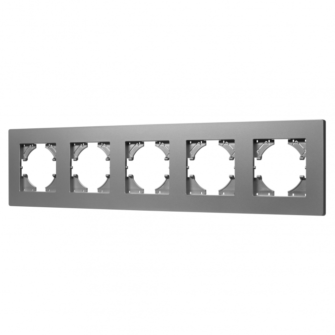 Рамка пластиковая FRM-PERIO-PL-5-GR, Arlight, 049764, изображение 1 Рамка пластиковая FRM-PERIO-PL-5-GR, Arlight, 049764, изображение 1