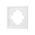 Рамка пластиковая FRM-TENDO-PL-1-WH, Arlight, 053835