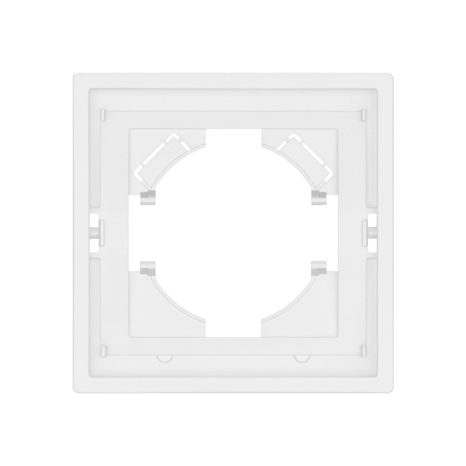 Рамка пластиковая FRM-TENDO-PL-1-WH, Arlight, 053835, изображение 3 Рамка пластиковая FRM-TENDO-PL-1-WH, Arlight, 053835, изображение 3