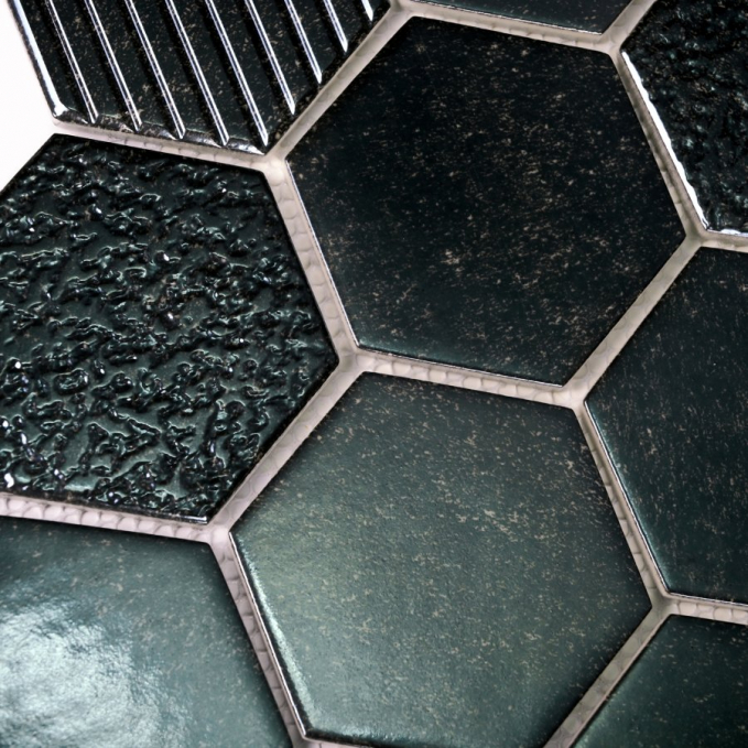Мозаика Bonaparte Mosaics Saba Iron 26.4x30.4 Мозаика Bonaparte Mosaics Saba Iron 26.4x30.4