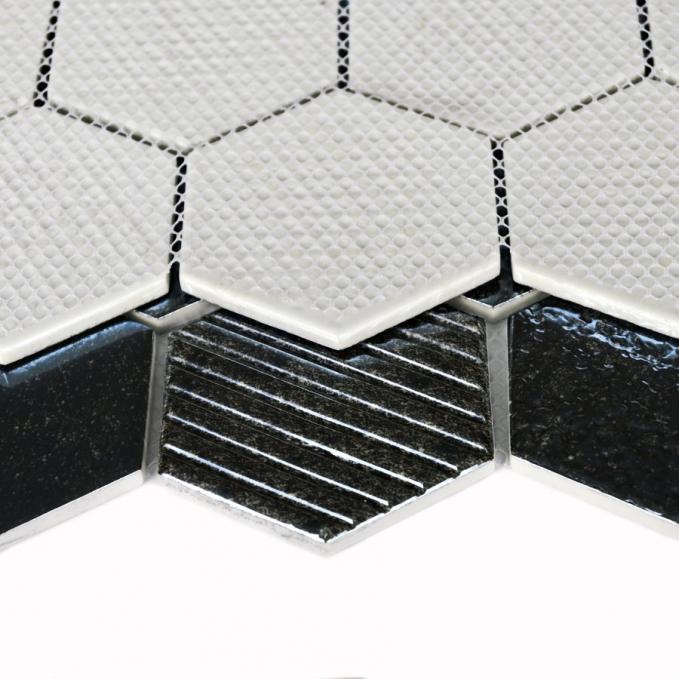 Мозаика Bonaparte Mosaics Saba Iron 26.4x30.4 Мозаика Bonaparte Mosaics Saba Iron 26.4x30.4