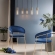 Стул Whispered Fusion, Hesby Import, HSBI_DC72_blue Стул Whispered Fusion, Hesby Import, HSBI_DC72_blue
