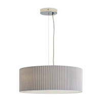 Подвесной светильник Плиссировка / Pleating, Freya, FR5434PL-03GR1 Подвесной светильник Плиссировка / Pleating, Freya, FR5434PL-03GR1