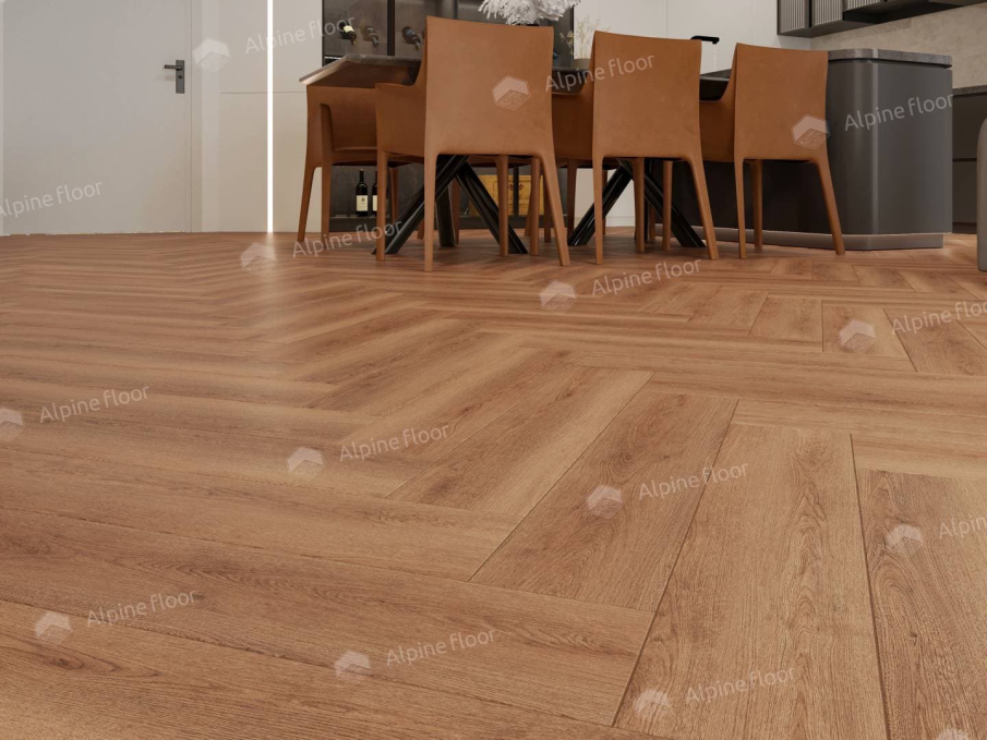 Каменный ламинат SPC Alpine Floor Parquet Light Дуб Капелла, ЕСО 13-31 MC