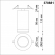 Cветильник встраиваемый IP20 GU10 9W 220V ULAR SPOT NT22 573 NOVOTECH 370881, схема товара Cветильник встраиваемый IP20 GU10 9W 220V ULAR SPOT NT22 573 NOVOTECH 370881, схема товара
