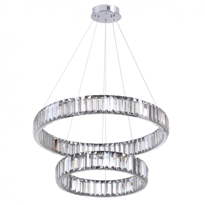 Люстра LED 60W 4000K 7140Лм VEKIA L-VISION ODL24 593 ODEON LIGHT 4930/60L, изображение 1