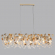 Люстра горизонтальная E14 8*40W 220В IP20 COINS CLASSIC ODL26 633 ODEON LIGHT 5104/8A, фото на цветном фоне 1