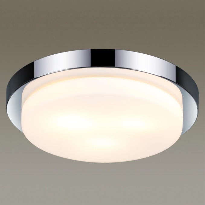 Н/п светильник IP44 E14 3*40W 220V HOLGER DROPS ODL15 508 ODEON LIGHT 2746/3C, фото на цветном фоне 1