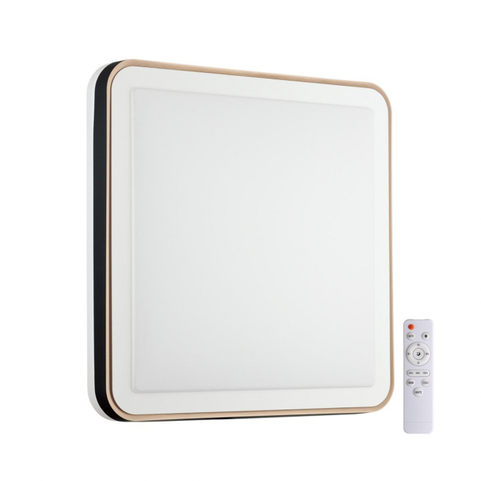 Светильник LED 48Вт 3000-6300K 440х440 IP43 пульт ДУ EFFA PALE SN 162 СОНЕКС 7621/DL, изображение 1 Светильник LED 48Вт 3000-6300K 440х440 IP43 пульт ДУ EFFA PALE SN 162 СОНЕКС 7621/DL, изображение 1