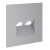Накладка для розетки компьютерной двойной RJ45+RJ45 кат.6, S70 (серый), Voltum, VLS001416
