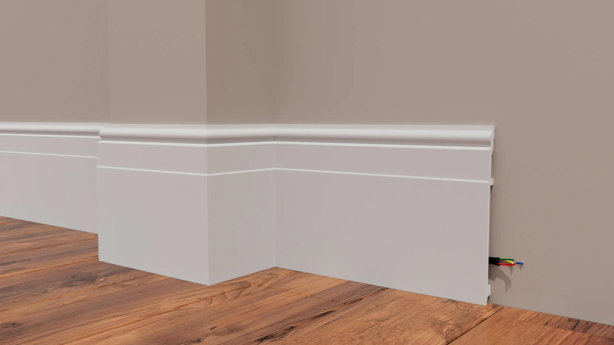 Плинтус Decor-Dizayn DD726, 202x16x2000 мм Плинтус Decor-Dizayn DD726, 202x16x2000 мм