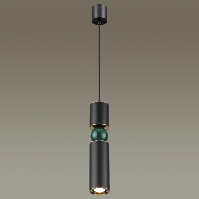 Подвес GU10 1*5W SAKRA L-VISION ODL19 397 ODEON LIGHT 4075/5L, фото на цветном фоне 1