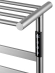 Полотенцесушитель электрический Wonzon & Woghand Essen WW-A402-BR никель брашированный
