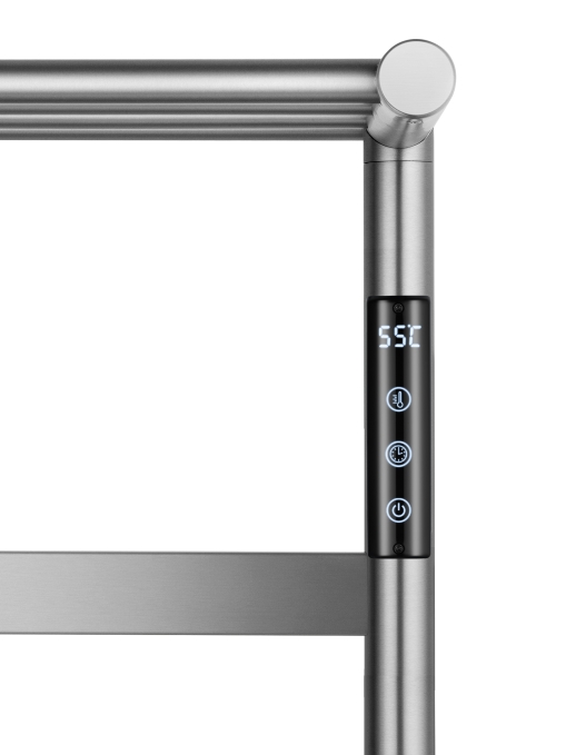 Полотенцесушитель электрический Wonzon & Woghand Essen WW-A402-BR никель брашированный