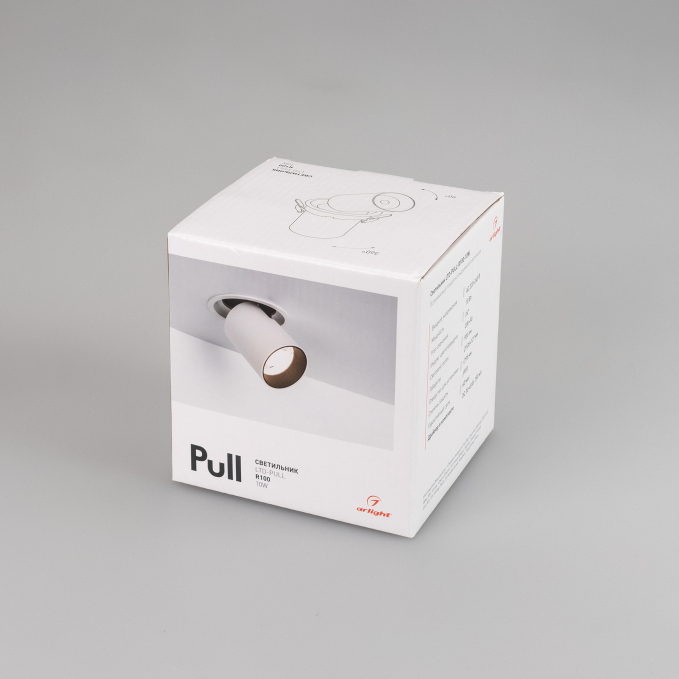 Светильник LTD-PULL-R100-10W Day4000 (WH, 24 deg, 230V), Arlight, 031364, изображение 2 Светильник LTD-PULL-R100-10W Day4000 (WH, 24 deg, 230V), Arlight, 031364, изображение 2