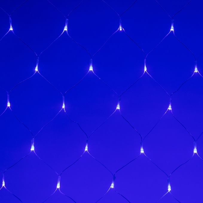 Светодиодная гирлянда ARD-NETLIGHT-HOME-1800x1500-CLEAR-180LED Blue (230V, 15W), Arlight, 024675, изображение 2 Светодиодная гирлянда ARD-NETLIGHT-HOME-1800x1500-CLEAR-180LED Blue (230V, 15W), Arlight, 024675, изображение 2
